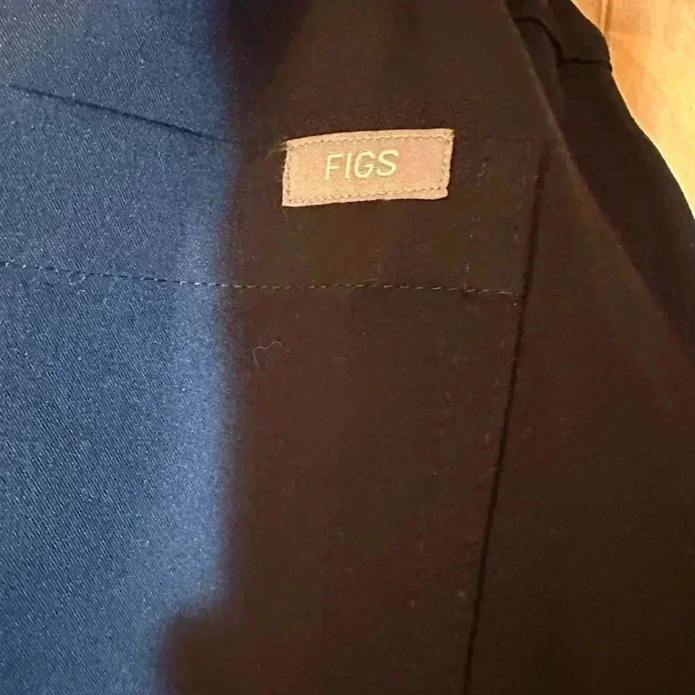 FIGS Men’s XL Short Pisco Black Scrubs Pants  FM4500S Medical Nurse Workwear